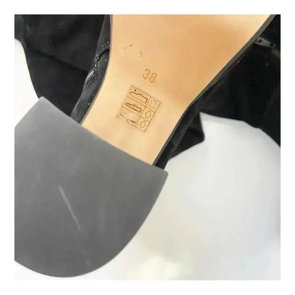 NEW Free People Echo Suede Over-the-Knee High Heel Boots size 38 US 7.5 - Picture 11 of 16